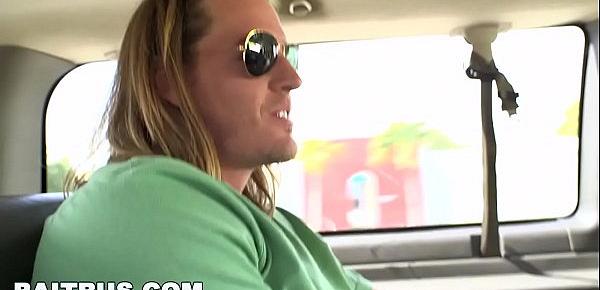  BAIT BUS - Little Andrew Collins Gets FIlled Up By Long Haired Stud Kip Johnson